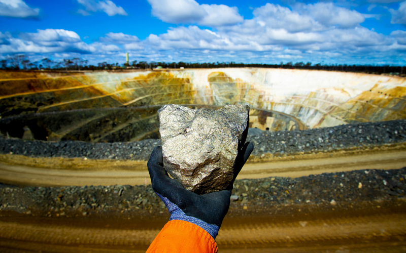 Sulfide Nickel Ore Rock